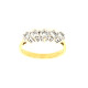 Pre Owned 18ct 5 Stone Diamond Ring ZU9